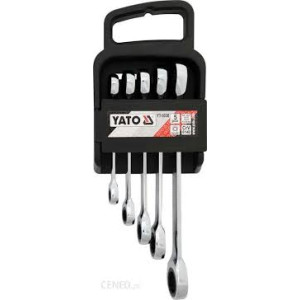 Klucze oczkowe z grzechotką 5cz.YATO